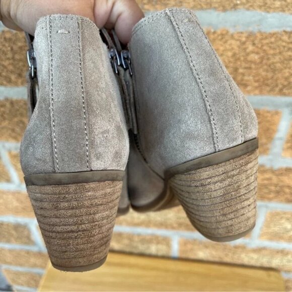 Frye Double Zip Ankle Boot Ash Judith 6 - Picture 6 of 10